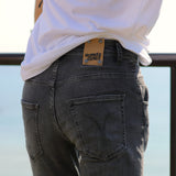 'Tony' オーガニックコットン使用 高伸縮性 アンクル丈 タイトジーンズ