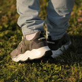 メンズ 'Futura Military Fog' リサイクル素材スニーカー - イタリア産