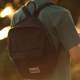 環境負荷低減生産 オーガニックコットン100% ハンドメイド バックパックミニ