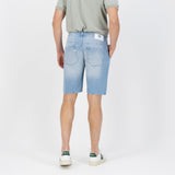 'Carlo' オーガニック,リサイクルコットン使用 ノンストレッチデニム ショートパンツ(Sun Stone)