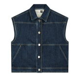 'Van Vest' ゴッホ美術館限定版 オーバーサイズ スターリーブルー ベスト