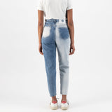 'Mams Tapered' オーガニックコットン使用 ノンストレッチ バイオブリーチデニム