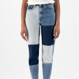 'Mams Tapered' オーガニックコットン使用 ノンストレッチ バイオブリーチデニム