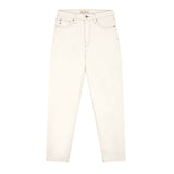 'Mams' オーガニックコットン使用 ストレッチテーパード Off White デニム