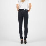 'Skinny Hazen' サスティナブル素材使用 ハイウェスト ストレッチ Stone Blackデニム