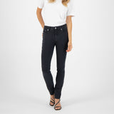 'Skinny Hazen' サスティナブル素材使用 ハイウェスト ストレッチ Stone Blackデニム