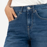 'Easy Go' オーガニックコットン使用 ノンストレッチUsed Stoneデニム