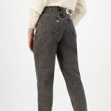 'Mams Tapered' オーガニックコットン使用 マムフィット Chocolate デニム