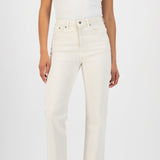 'Relaxed Rose Cropped' オーガニックコットン使用 ストレッチ Naturalデニム