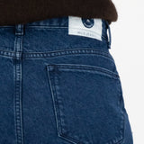 'Loose Bailey' オーガニックコットン使用 ノンストレッチ Stone Indigoデニム