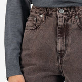 'Mams Tapered' オーガニックコットン使用 マムフィット Berry デニム