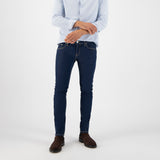 'Slim Lassen' サスティナブル素材使用 スリムフィットジーンズ(ストロングブルー)