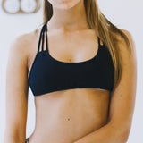 'Apollo' フェアトレード ノンワイヤーブラ (黒)