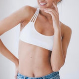 'Apollo' フェアトレード ノンワイヤーブラ (白)