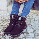 メンズ 'Etna' ヴィーガンシューズブーツ (黒) - ポルトガル産