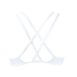 'Dion' フェアトレード オーガニックコットン使用 ノンワイヤーブラ (白)