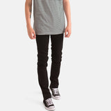 'Dean' オーガニックコットン使用 ブラックデニム