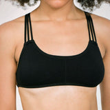 'Apollo' フェアトレード ノンワイヤーブラ (黒)