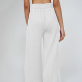 リサイクル素材使用 オーバーサイズキュロット - ギリシャ産