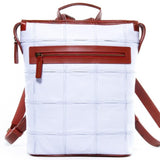 リサイクル素材 ハンドメイド A4サイズ バックパック ライト - イギリス産