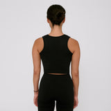 リサイクルナイロン使用クロップトップ - ポルトガル産