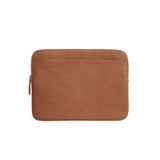 'Blackwell' ハンドメイド 外ポケット ジップ付き レザーラップトップケース