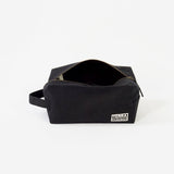 GOTSオーガニックコットン ハンドメイド YKK製ジッパー付き トイレタリーバッグ