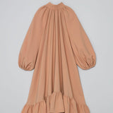 オーバーサイズ パフスリーブドレス - ギリシャ産