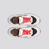 レディース 'Futura Sand Flame' リサイクル素材 最高級フィット感 ファースニーカー - イタリア産