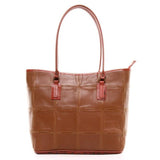 リサイクル素材 ハンドメイド ノートパソコンサイズ スモールトートバッグ - イギリス産