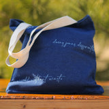 'Tory' オーガニック,リサイクルコットン使用 スリップポケット付き トートバッグ