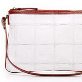 リサイクル素材使用 ハンドメイド 取り外し可能ストラップ クラッチバッグ - イギリス産