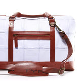 リサイクル消火ホース生地使用 ハンドメイド ミニトラベルバッグ - イギリス産