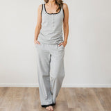 オーガニックコットン ルームパンツ (グレー)