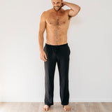 オーガニックコットンルームパンツ (黒)