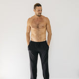 オーガニックコットンルームパンツ (黒)