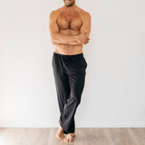 オーガニックコットンルームパンツ (黒)