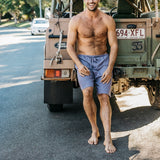 オーガニックコットンルームパンツ ショート (パープル)