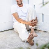 オーガニックコットン ルームパンツ (オフホワイト)