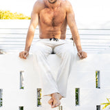 オーガニックコットン ルームパンツ (オフホワイト)