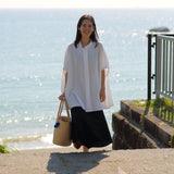 'Nanci' パームヤシ使用 ポンポン付き バッグ - ペルー人アーティストハンドメイド