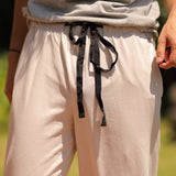 オーガニックコットン ルームパンツ (オフホワイト)