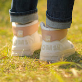 レディース 'Super Rose Blush' リサイクル素材 ハイカットスニーカー - イタリア産