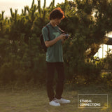 'Dean' オーガニックコットン使用 ブラックデニム