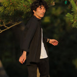 'Max' オーガニックコットン100% 秋冬用 オーバーサイズシルエット シャツ