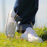 フェアトレード ユニセックス ローカットスニーカー (ホワイト)