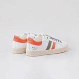 メンズ 'Kingston White Orange Grey' リサイクル素材使用スニーカー- イタリア産