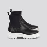 レディース 'Vegan Loop Contrast' アップルレザー使用 ヴィーガンブーツ - イタリア産