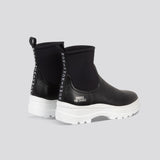 レディース 'Vegan Loop Contrast' アップルレザー使用 ヴィーガンブーツ - イタリア産