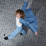 'Van Rope' ゴッホ美術館限定版 オーバーサイズ レターブルージャケット